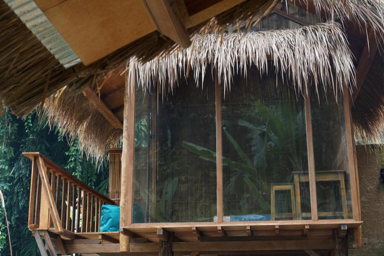Bali Bamboo Jungle Huts And Hostel Tampaksiring Exterior foto